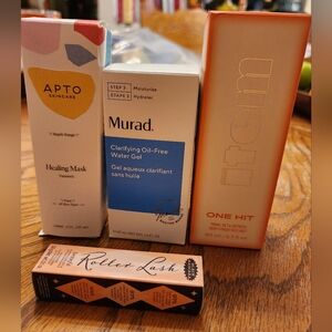 Murad Apto One Hit Roller Lash Cosmetic make up LOT grouping